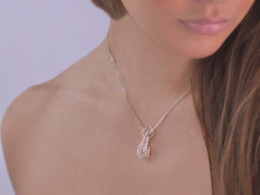 A-LINE Honeymotion, Pendant in Polished Silver