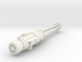 Rt Heavy Rotary Cannon in White Natural Versatile Plastic