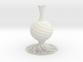 Vase 52123 in White Natural Versatile Plastic