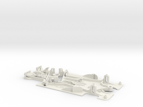 3D Chassis - Arrow Slot V12 (Anglewinder - AiO) in White Natural Versatile Plastic