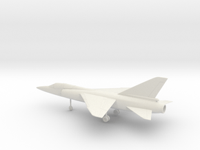 Dassault Mirage F2 in White Natural Versatile Plastic: 1:64 - S