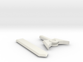 basic TF sword in White Natural Versatile Plastic