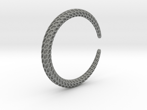 DRAGON Solid, Bracelet. Pure, Strong. in Gray PA12: Small