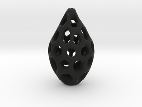 HONEYBIT Pendant. in Black Premium Versatile Plastic