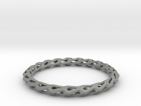 H Bracelet, Medium Size, d=65mm in Gray PA12: Medium