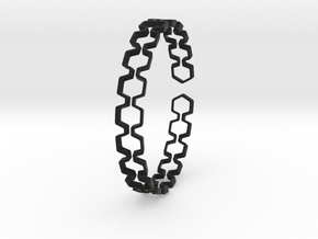 Honeyfull Bracelet 65mm in Black Premium Versatile Plastic