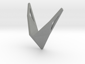 sWINGS Origami, Pendant. Sharp Elegance in Gray PA12
