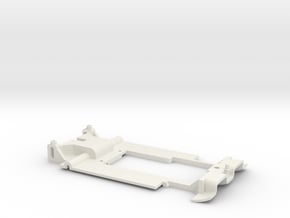 Carrera Universal 132 Nissan R89 R90 Chassis in White Natural Versatile Plastic