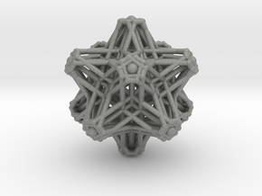 Hedron stars Nest in Gray PA12