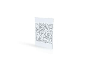 QR in Polished Gold Steel