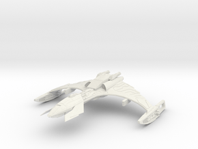 Klingon Kronos Class II  Bird of Prey in White Natural Versatile Plastic