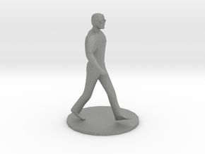 O Scale Man Walking in Gray PA12