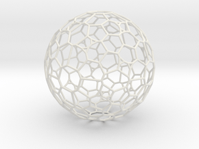 Gigantic "irregular" polyhedron in White Natural Versatile Plastic