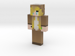Evolie_Eden_Girl | Minecraft toy in Natural Full Color Sandstone