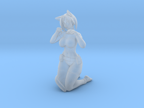 Roxy Catgirl Thief 40 mm Mini - NO BASE VERSION in Smooth Fine Detail Plastic