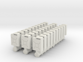 German Jerry can (30 pieces) scale 1/35 in White Natural Versatile Plastic