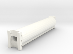 Incognito Minimalist Shoulder Pad 170mm Extension in White Processed Versatile Plastic