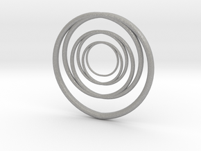 Linked Circle1 in Aluminum