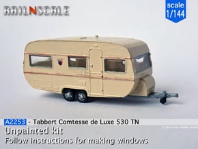 Tabbert Comtesse de Luxe 530 TN (1/144) in Tan Fine Detail Plastic