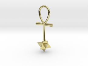 Quantum energy pendant in 18k Gold Plated Brass