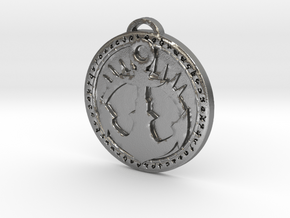 Kul Tiras - Proudmoore Faction Medallion in Natural Silver