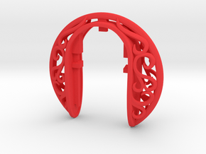 ANTICA XL 8 key fob in Red Processed Versatile Plastic