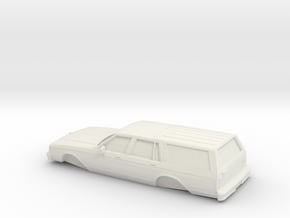 1/32 1982-85 Chevrolet CapriceClassicStation Wagon in White Natural Versatile Plastic