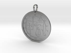 Glasya-Labolas Medallion in Natural Silver