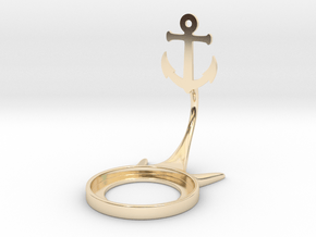 Symbol Anchor in 14K Yellow Gold