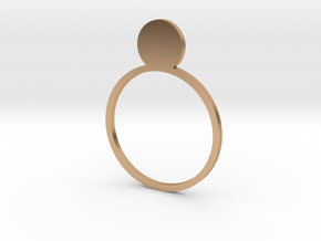 Pearl 17.35mm in Polished Bronze