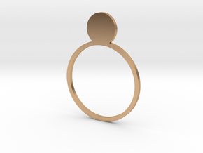 Pearl 17.75mm in Polished Bronze