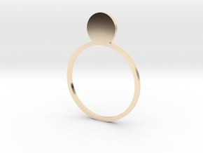 Pearl 18.19mm in 14K Yellow Gold