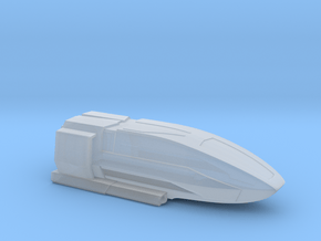 Class C Shuttle / 5cm - 2in in Smooth Fine Detail Plastic