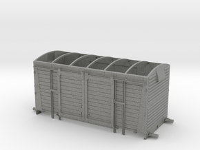 BR/LMS 12 ton Pallet Van body, no roof - 4mm scale in Gray PA12