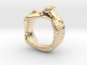 Natasha Ring in 14k Gold Plated Brass: 7 / 54