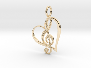 Love Note in 14K Yellow Gold