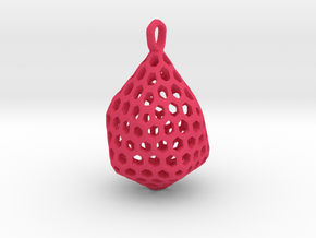 STRUCTURA Stylized, Pendant. in Pink Processed Versatile Plastic