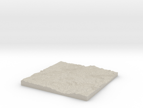 Model of Whiteport in Natural Sandstone