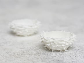 Nest Egg Holder in White Natural Versatile Plastic
