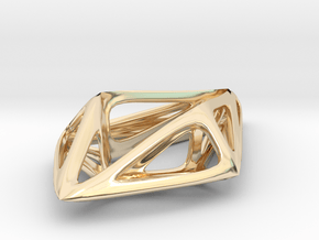 STRUCTURA Smooth, Pendant. in 14K Yellow Gold