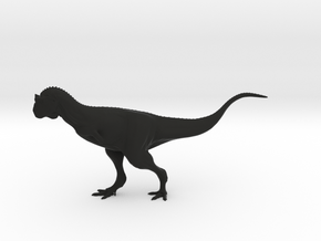 Carnotaurus sastrei - 1/72 Scale in Black Premium Versatile Plastic