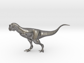 Carnotaurus sastrei - 1/72 Scale in Polished Nickel Steel