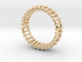 Small Structure Ring  in 14K Yellow Gold: 6.5 / 52.75