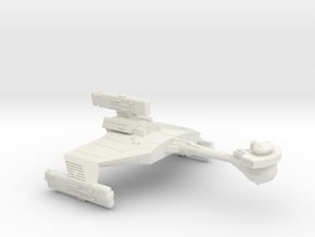 3788 Scale Klingon D5WK Refitted New Heavy Cruiser in White Natural Versatile Plastic