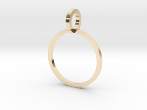 Charm Ring 13.21mm in 14K Yellow Gold