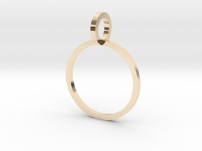 Charm Ring 13.61mm in 14K Yellow Gold