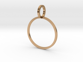 Charm Ring 16.51mm in Polished Bronze