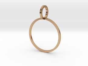 Charm Ring 17.75mm in Polished Bronze