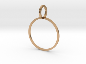 Charm Ring 18.53mm in Polished Bronze