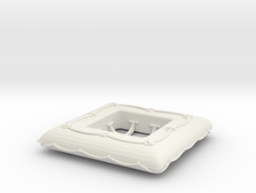 1/20 DKM Life Raft Single in White Natural Versatile Plastic